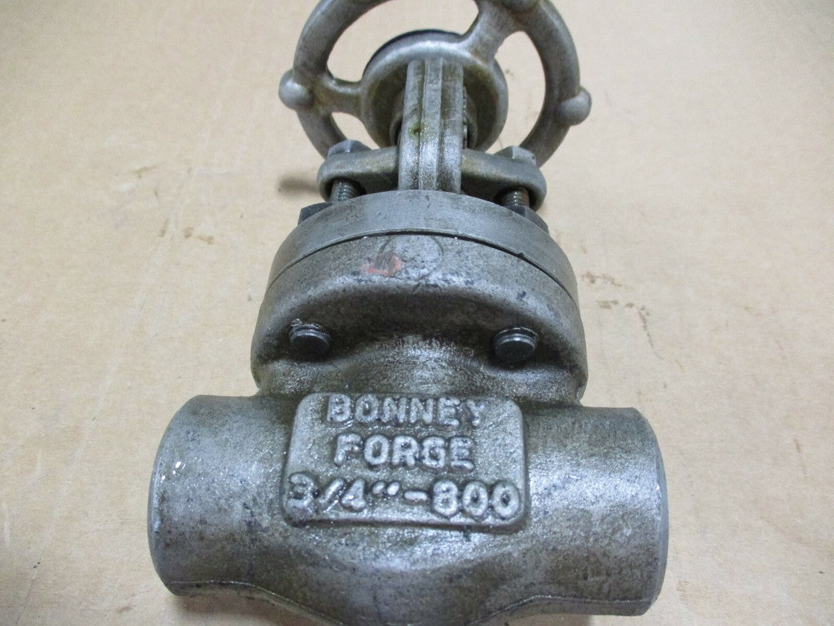 BONNEY FORGE HL11-LE Gate Valve 3/4" 800 Socket Weld A105N Forged Steel Trim #8