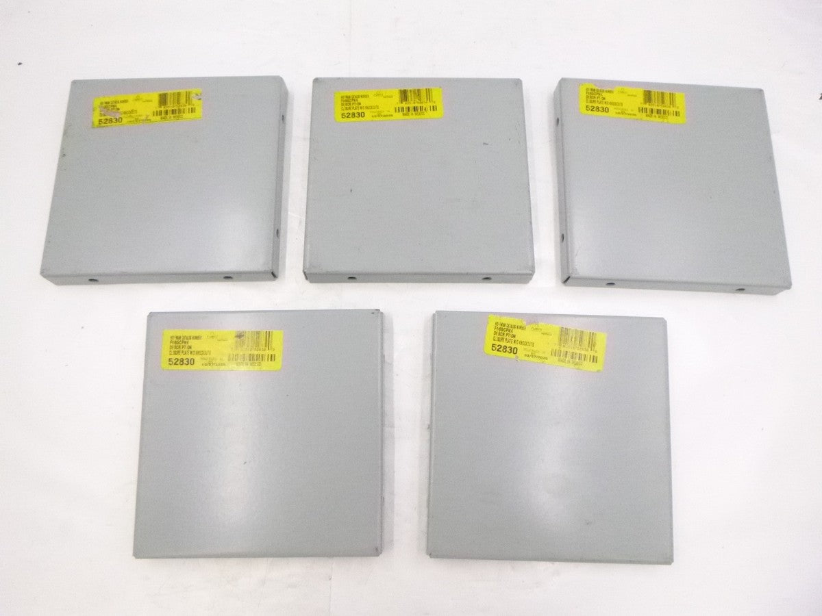 5 Pack nVent Hoffman Closure Plates F66GCPNK without Knockouts Mild Steel