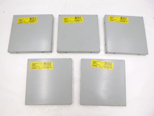 5 Pack nVent Hoffman Closure Plates F66GCPNK without Knockouts Mild Steel