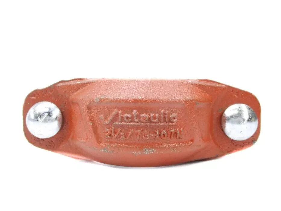 Victaulic 2-1/2" 107N Quick-Vic Rigid Coupling, Grooved End Pipe Fitting