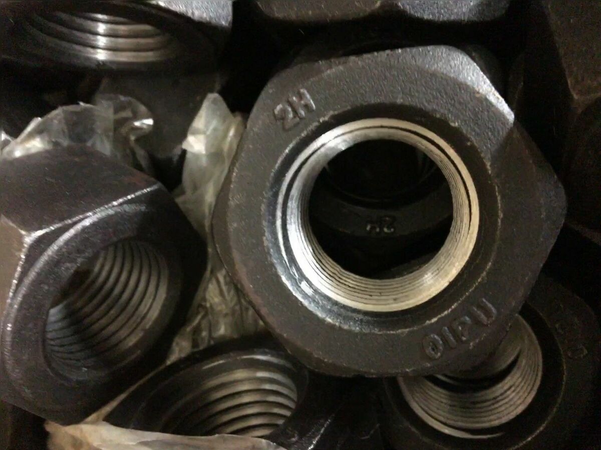 3/4"-10 Coarse Thread A194 Grade 2H Heavy Hex Nut Black *Package Quantity Varies