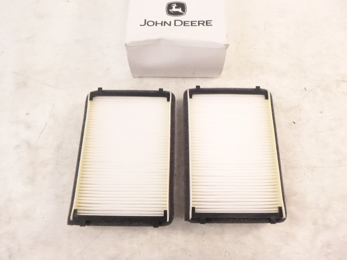 2 Pack Genuine OEM John Deere L214634 Cab Recirculation Air Filter for 6M 95