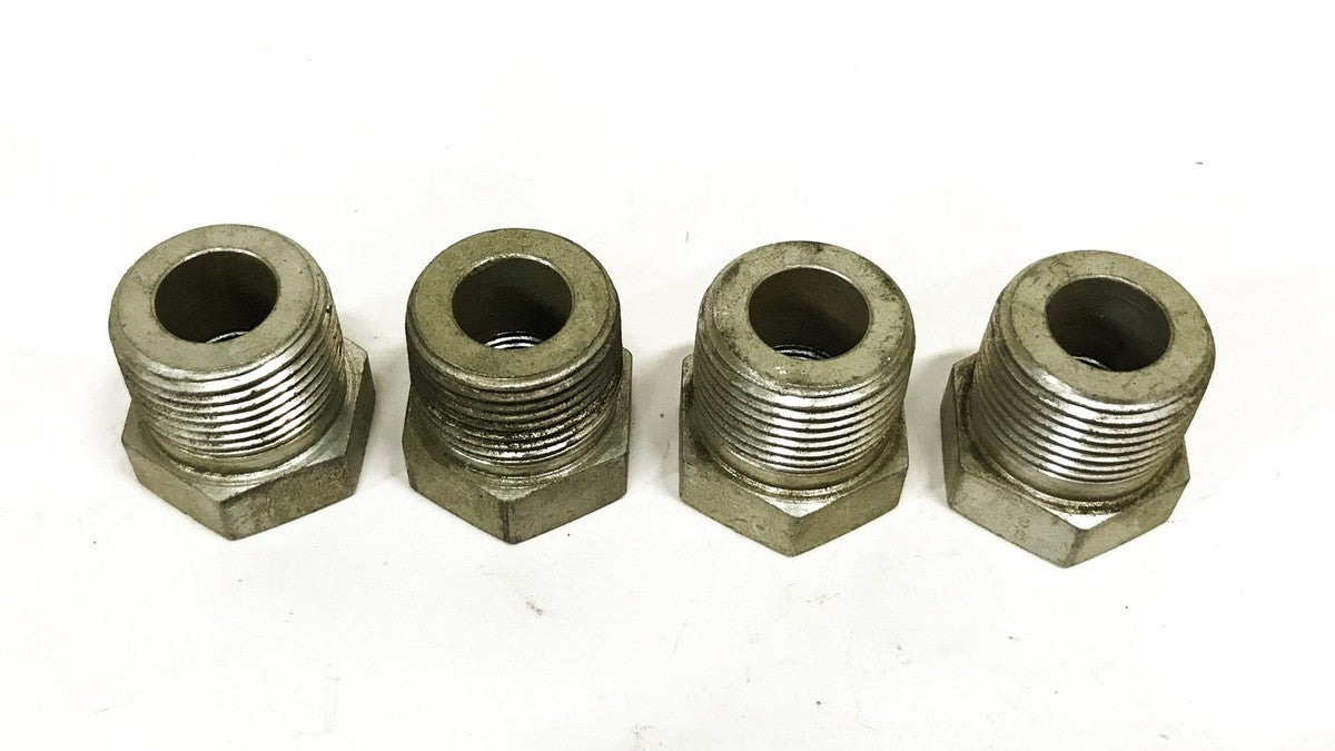 Parker 3/4 inch x 3/8 inch Reducing Bushing S58 [Lot of 4] NOS