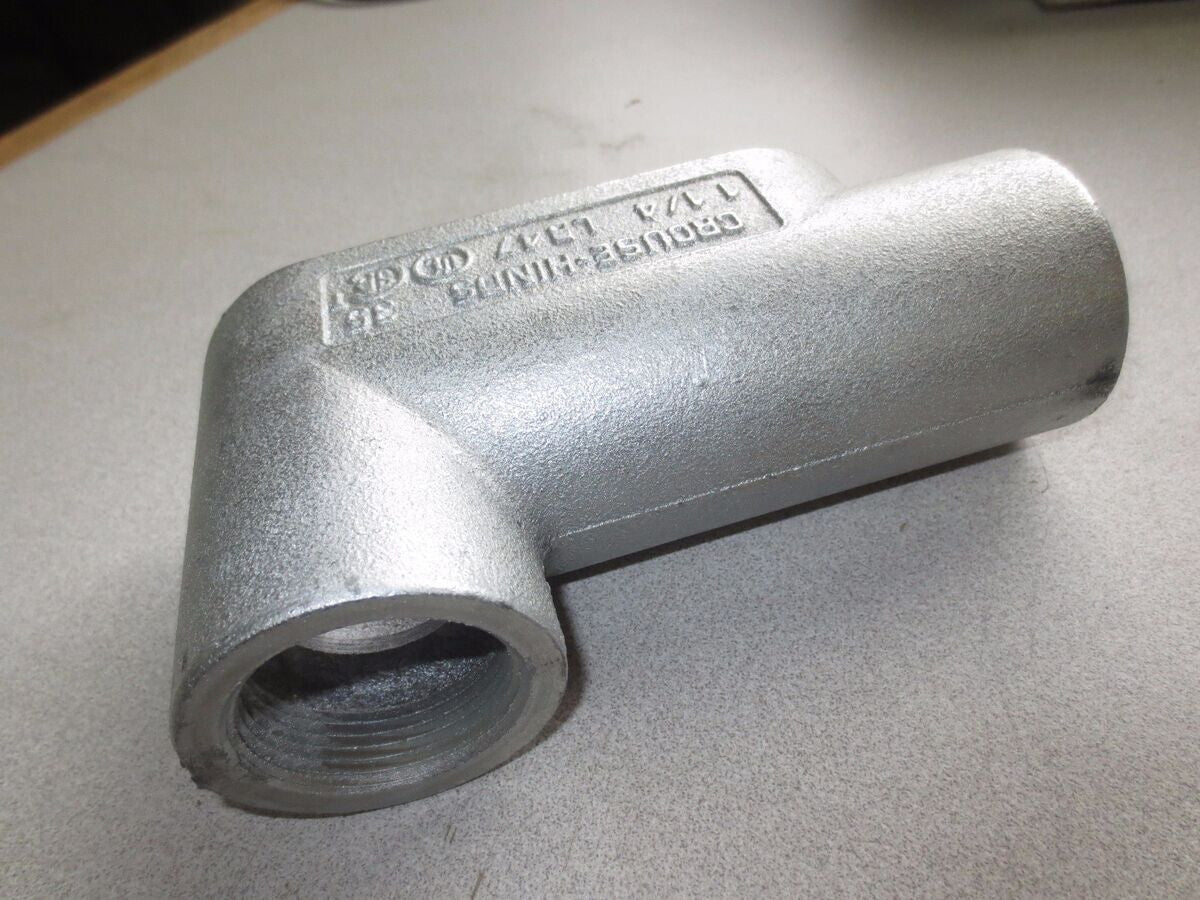 CROUSE HINDS LB47 FORM 7 CONDULET 1-1/4" LOT OF 2