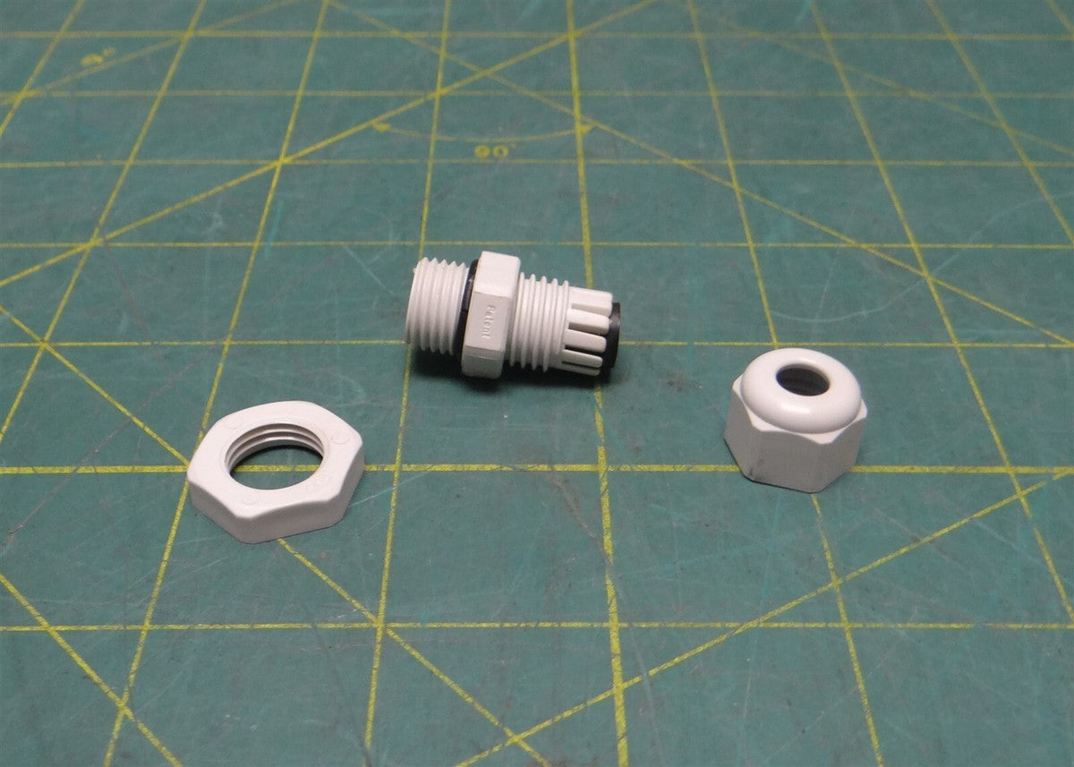 Hummel HSK-K PG 1.209.0700.14 PG7 Cable Gland for 3-6.5mm Dia Cable w/O-Ring