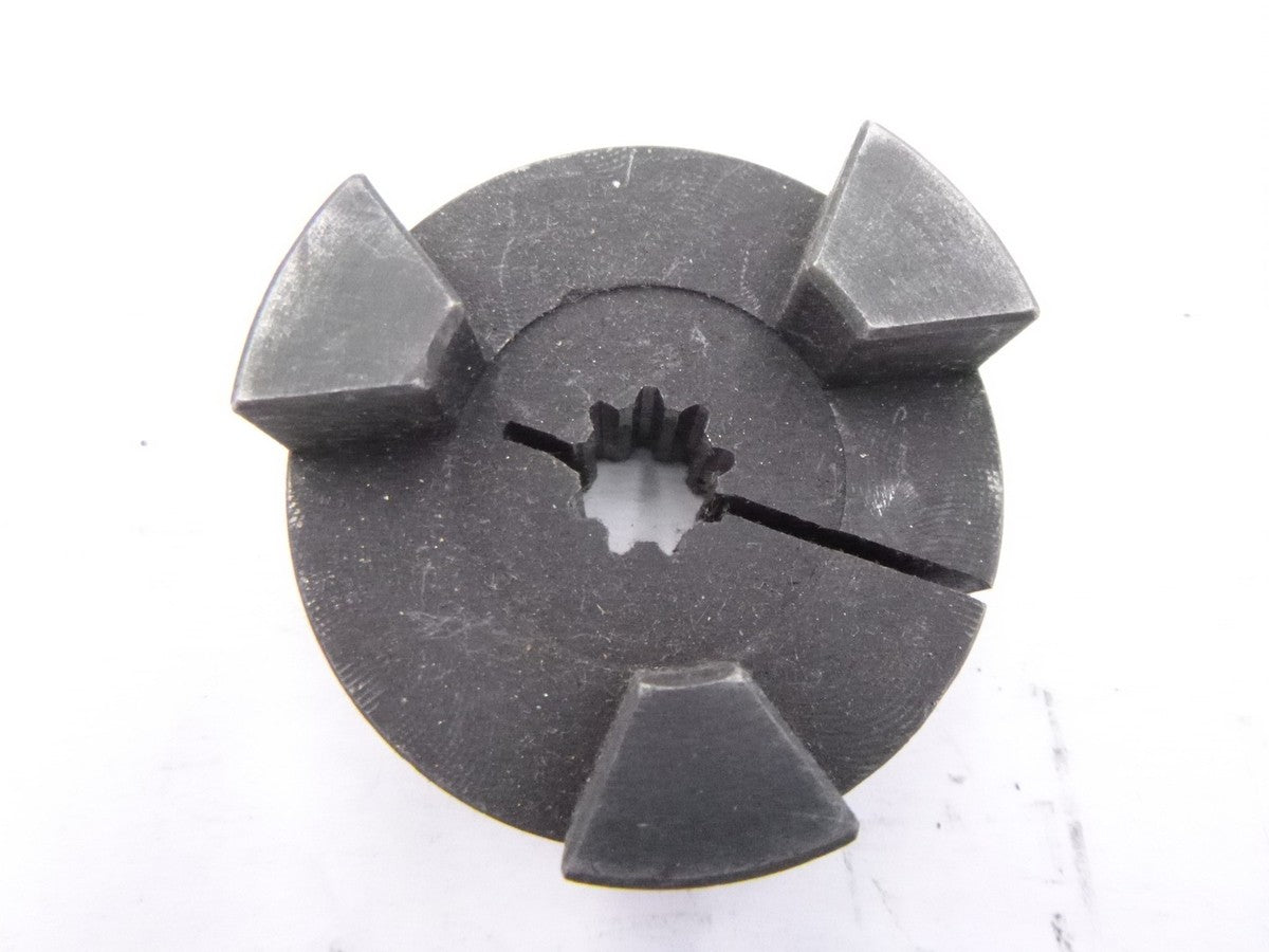 1/2" 9 Tooth Splined L090 Jaw Coupling Half with Set Screw
