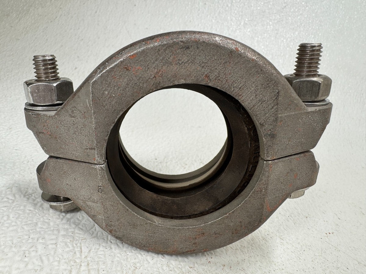 2" Stainless Steel Coupling for Grooved Piping Systems, 1000-psi WP