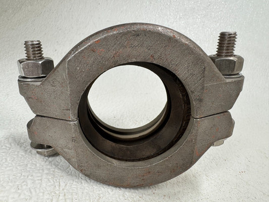 2" Stainless Steel Coupling for Grooved Piping Systems, 1000-psi WP