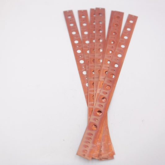 7 Pack Hold-Rite 1-3/4" x 26" Flat Copper Bonded Bracket 101-26