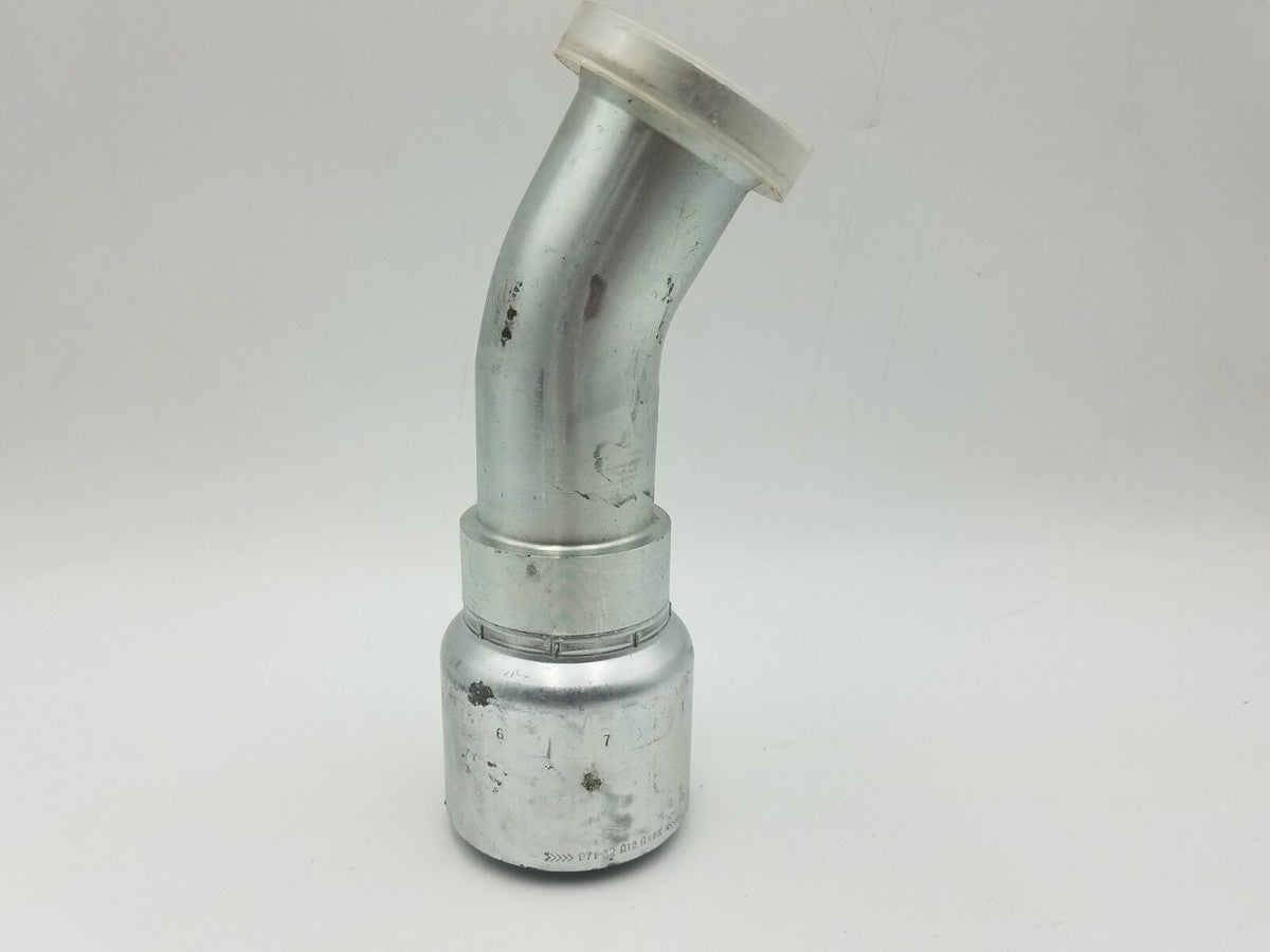 Parker 12671-32-32 Hydraulic Hose Fitting Flange to Hose 2 inch 30 Degree Elbow