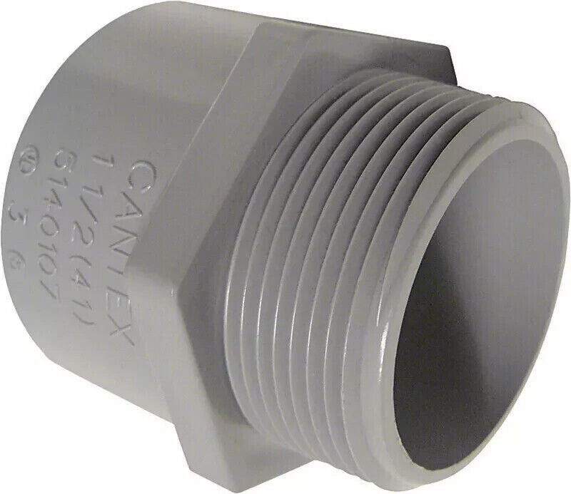 TOPAZ 1034TZ OR EQUAL 1-1/4 INCH MALE ADAPTER LOT OF 25