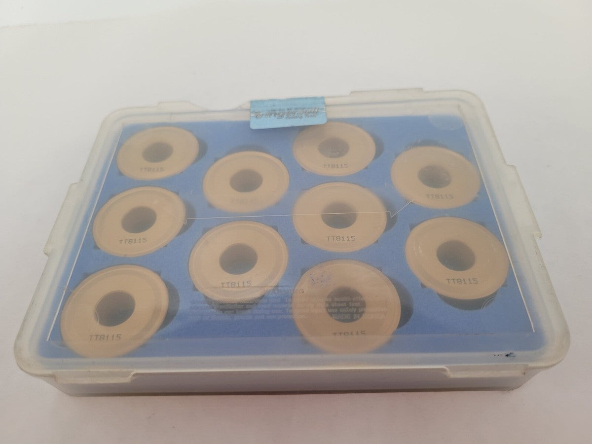 10PC Set Ingersoll RCMX320900-NG Round Turning Insert Metalworking Tool TT8115