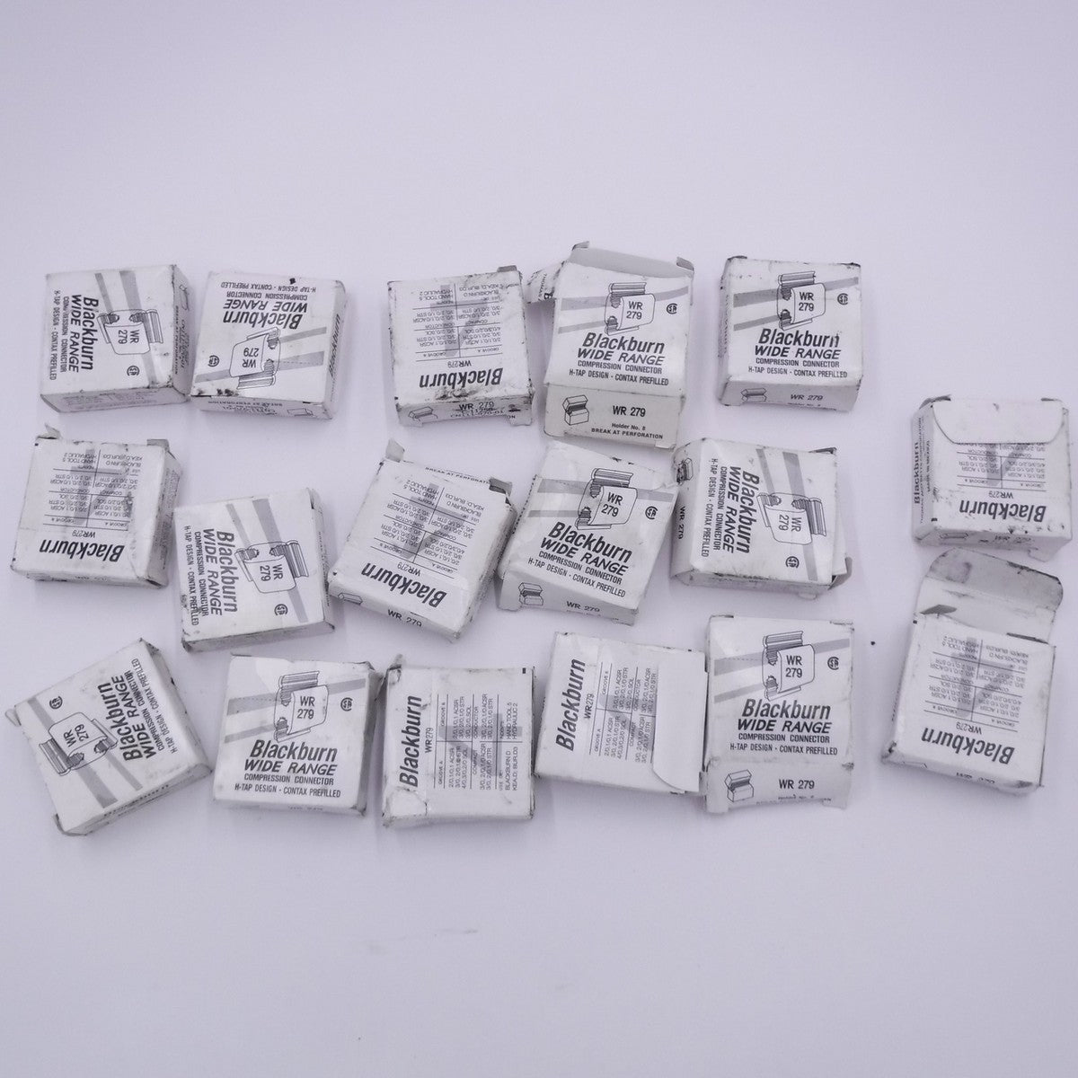 17 Pack Blackburn WR279 Aluminum Type H Compressor Connector