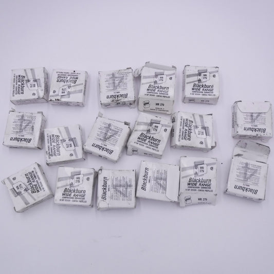 17 Pack Blackburn WR279 Aluminum Type H Compressor Connector