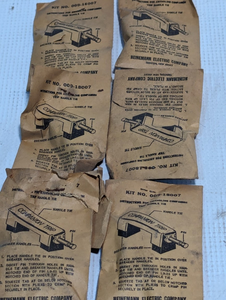 Lot of 6 Heinemann Companion Trip Kits and others 698-18007 009-18044 624B375G02