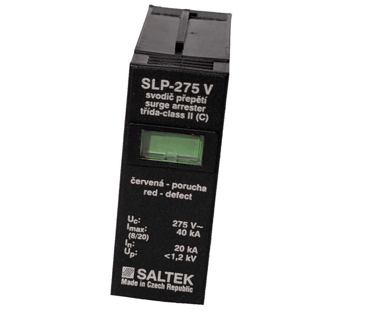 Saltek SLP-275V 05035AA0 Surge Arrester Protection Single Phase Circuit, 275VAC