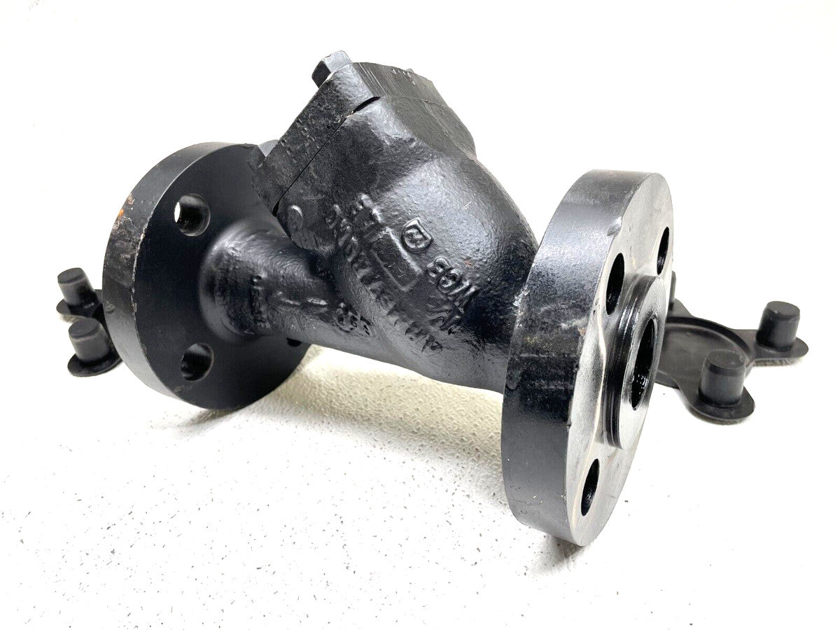 ARMSTRONG Cast Steel Wye Y Strainer 1-1/2" Class 600 Flanged 1/16" Perf Screen
