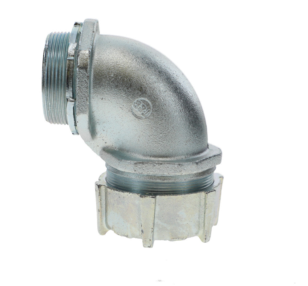 T&B Fittings 5257 Liquidtight 2 Connector Angle with Insulated Throat Liquid