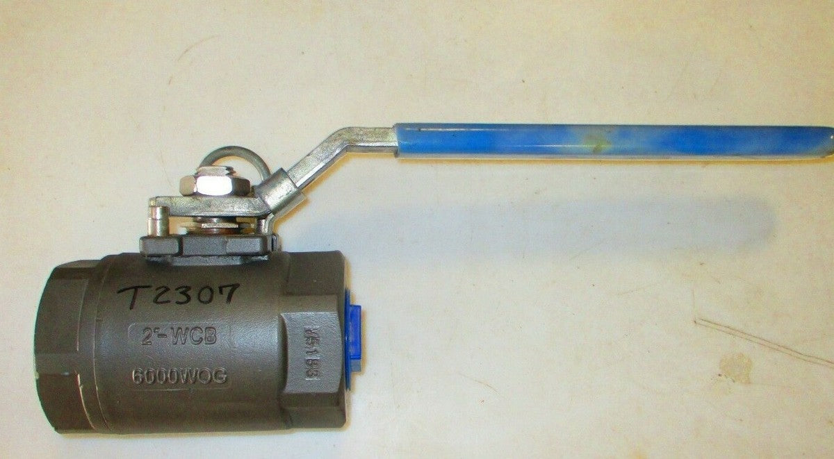 Ball Valve NAVCO B6 2" 6000 PSI Reduced Port Threaded NPT w/ Stainless Trim NACE