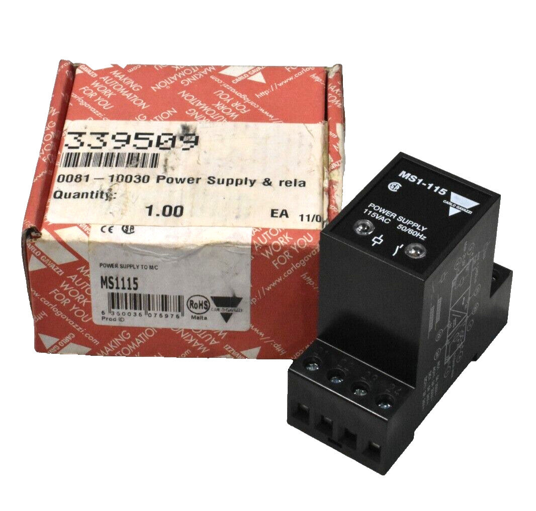 Carlo Gavazzi MS1115 Power Supply to M/C 115VAC