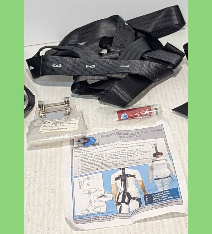 RPD 495-6066 Safety Harness for Rotational Total Body Irradiation (TBI) Stand