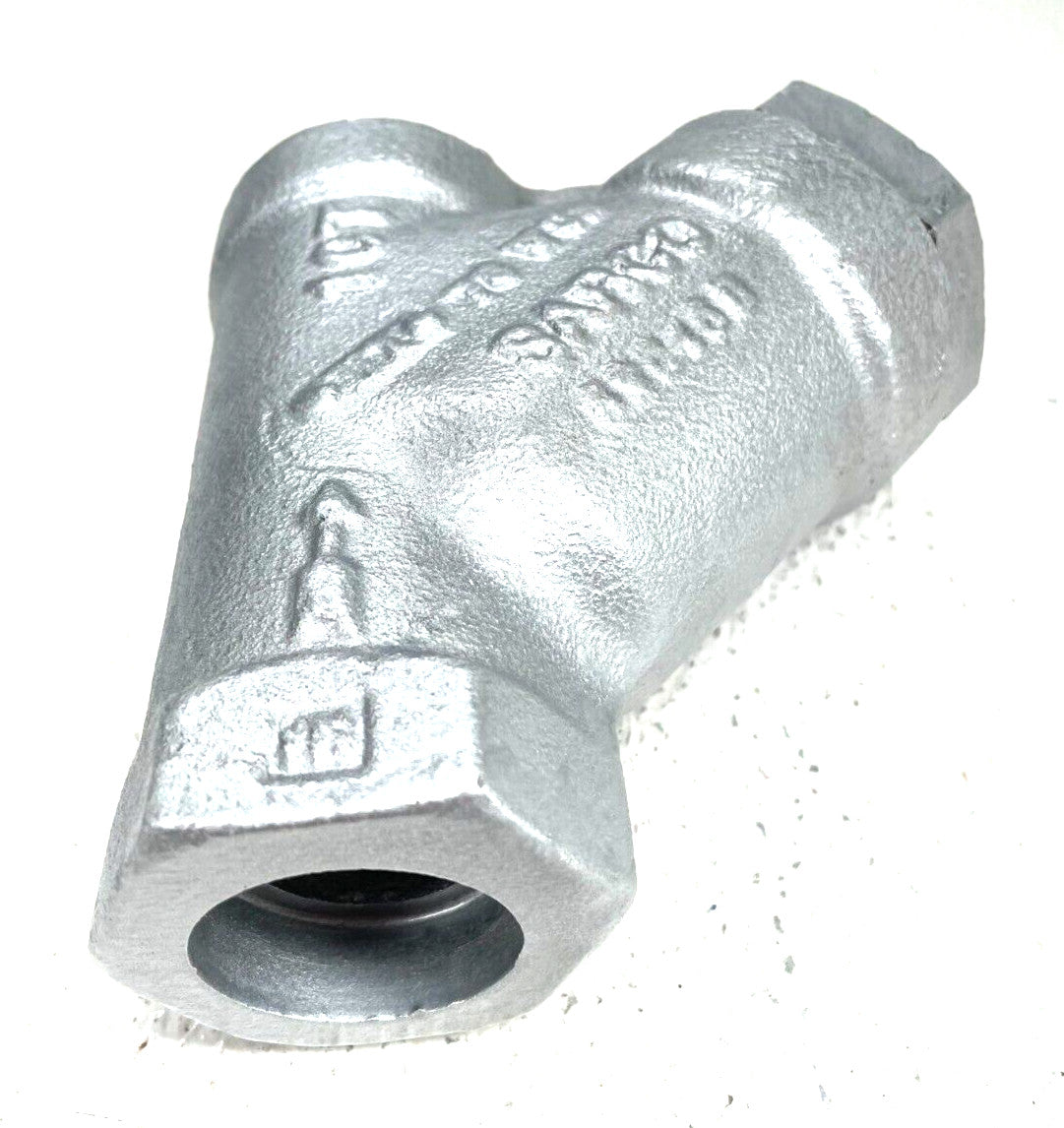 Spirax Sarco CT Y-Strainer 1" Socket Weld WCB Class 600 1480-WOG 20-Mesh Screen