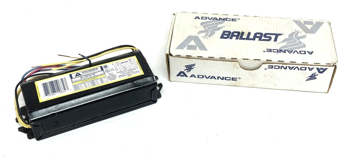 Advance 120V 60Hz Rapid Start Circuit With Preheat Lamps RL-2SP20-TP NOS