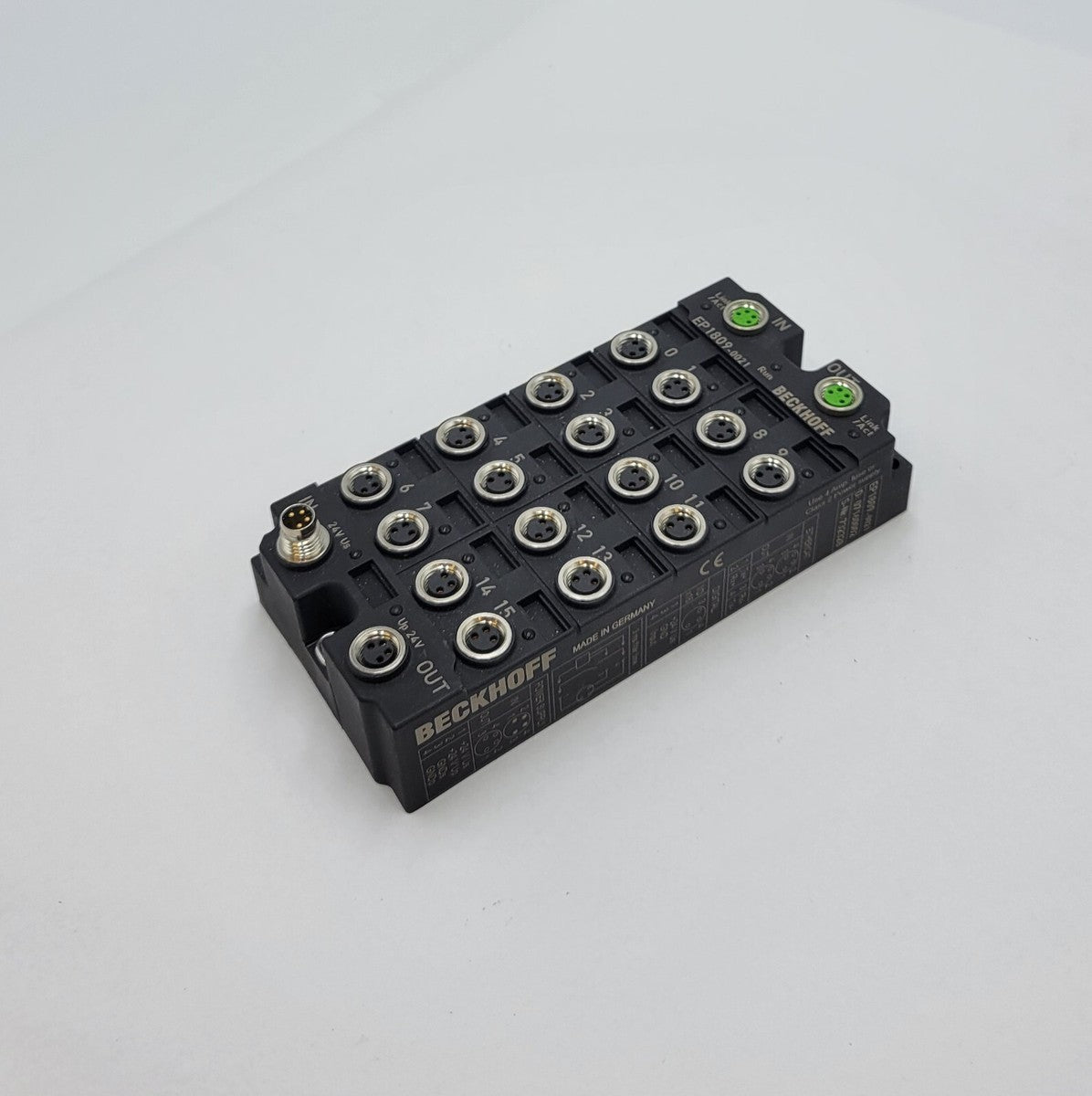 Beckhoff EP1809-0021 EtherCAT Compact Box 16 Channel Digital Input 24VDC 3.0 MS