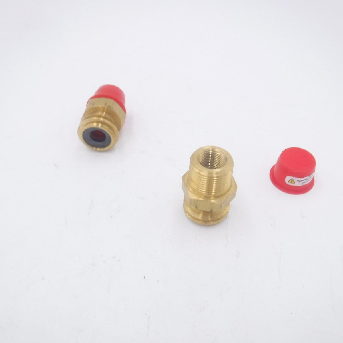 2Pk Marshall Excelsior ME-498-6/3 Adaptor 1-1/4" M Acme x 3/4" MPT Brass for Gas