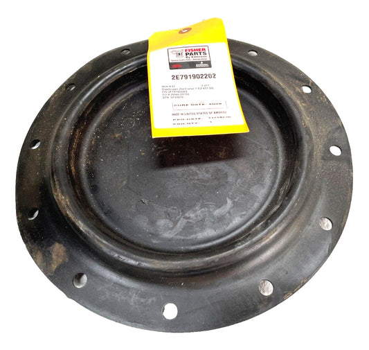 2E791902202 DIAPHRAGM, NITRILE, TYPE 657 SIZE 30, 11-3/8" DIA X 12 HOLES *NEW*