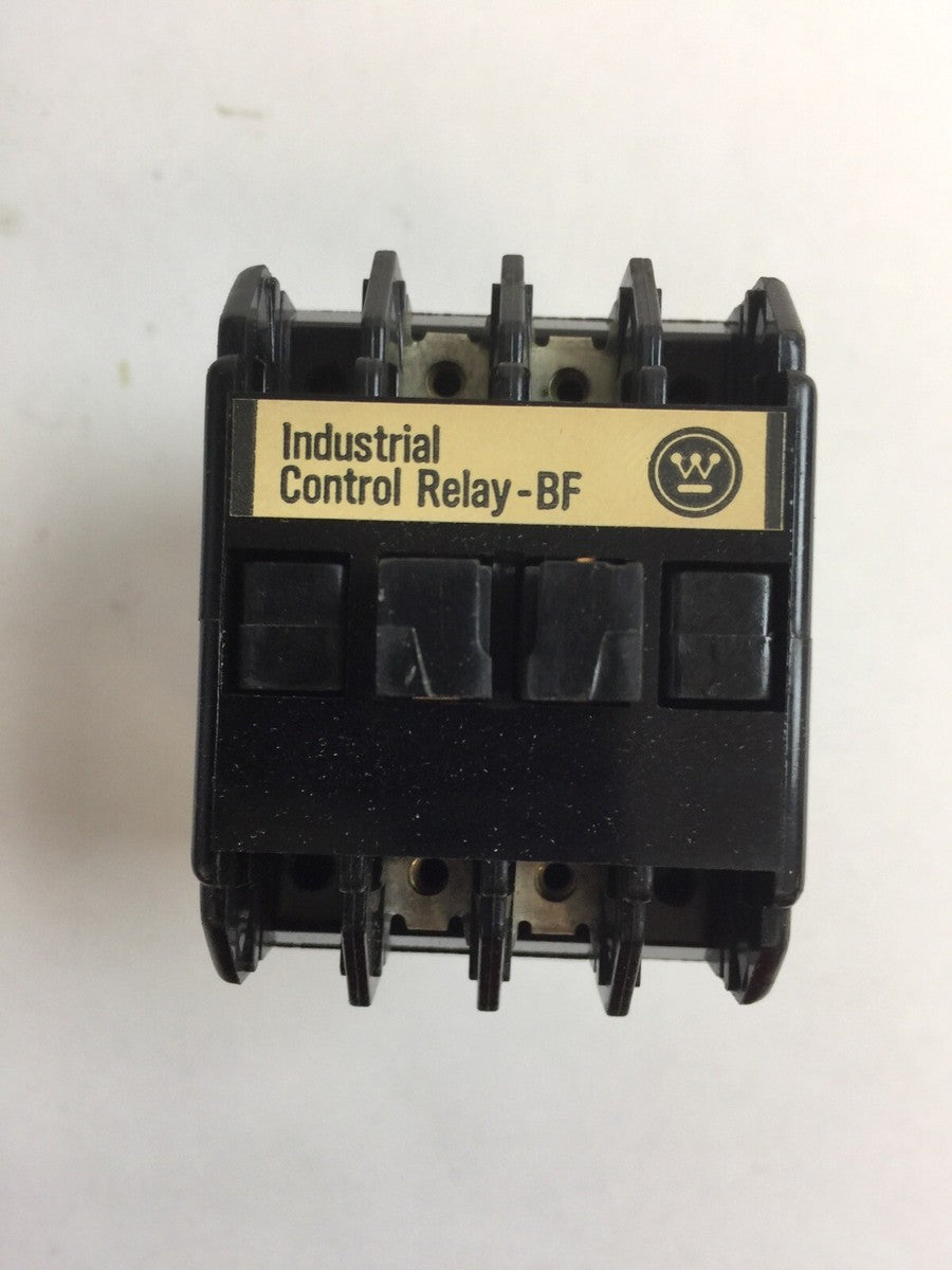 WESTINGHOUSE BFE11F CONTROL RELAY 300VAC 10A 766A159G09 COIL 120V 60C 178C603G01