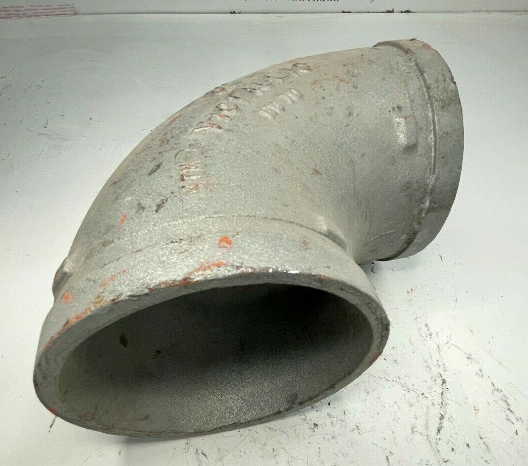 VICTAULIC No. 10 | 5" Galvanized Short Radius 90-Degree Elbow | Grooved Fitting 