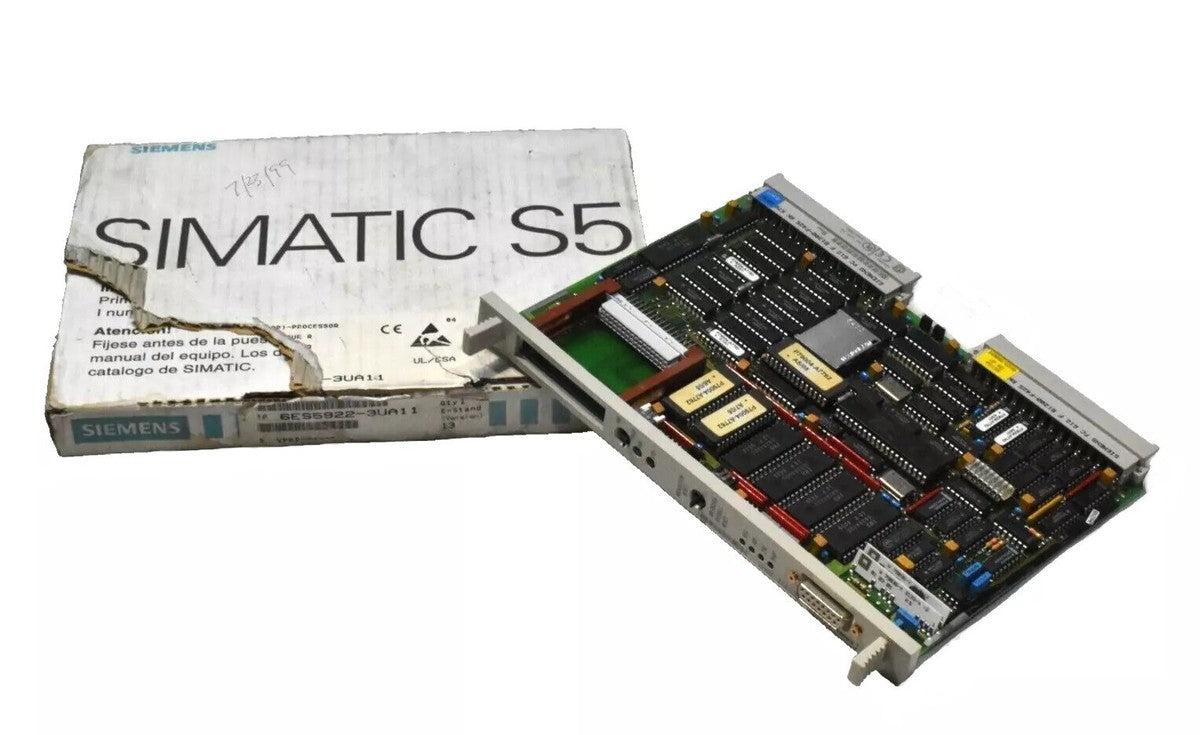 Siemens Simatic 6ES5922-3UA11 Processor Module NOS