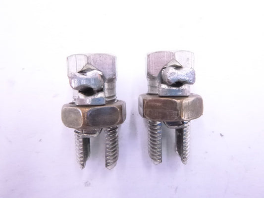 2 Pack Blackburn 2HPS #2 Aluminum Copper Split Bolts