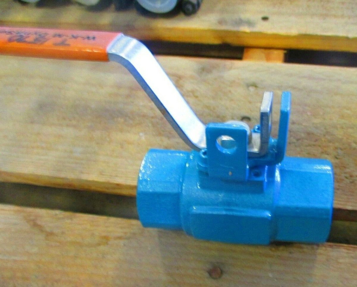 WKM 310 Ball Valve 3/4" 3000 WOG Full Port Threaded End MODEL: B138-CS2-43-S2