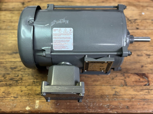 1HP BALDOR 1740 / 1440 RPM 56 FRAME 3PH EXPLOSION PROOF MOTOR M7014 FUMES/DUST