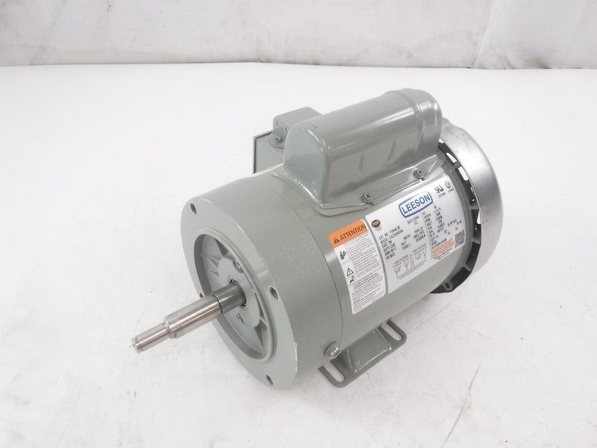 Leeson 1/0.75HP 3450RPM 115/230V 1 Phase 56CZ Frame Milk Transfer Pump Motor