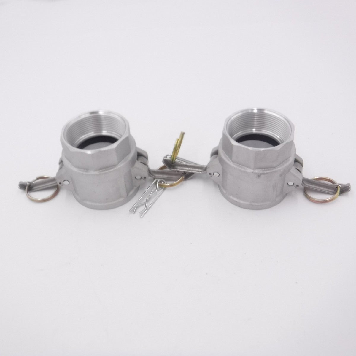 2 Pack 2" Aluminum Camlock Female Coupler x Female NPT Thread D-200