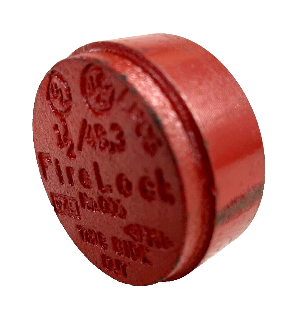 Victaulic Firelock Style 006 Grooved End Cap 1-1/2" (1.90 OD) Pipe Fitting