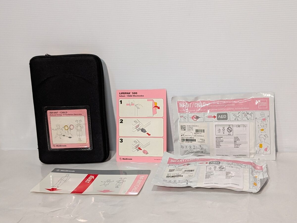 Medtronic 3202783-001 Reduced Energy Defibrillation Electrodes for Infant/Child