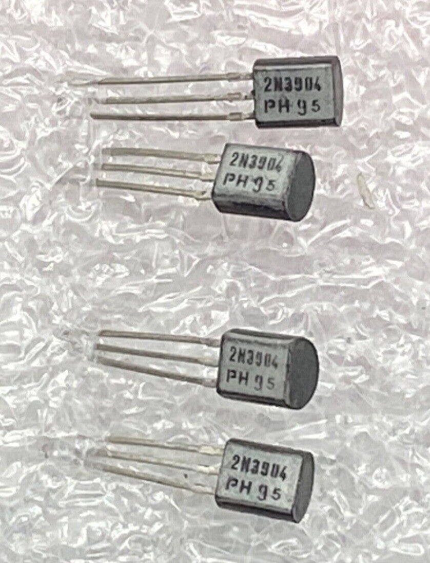 2N3904 pack of 4, NPN transistor bipolar BJT