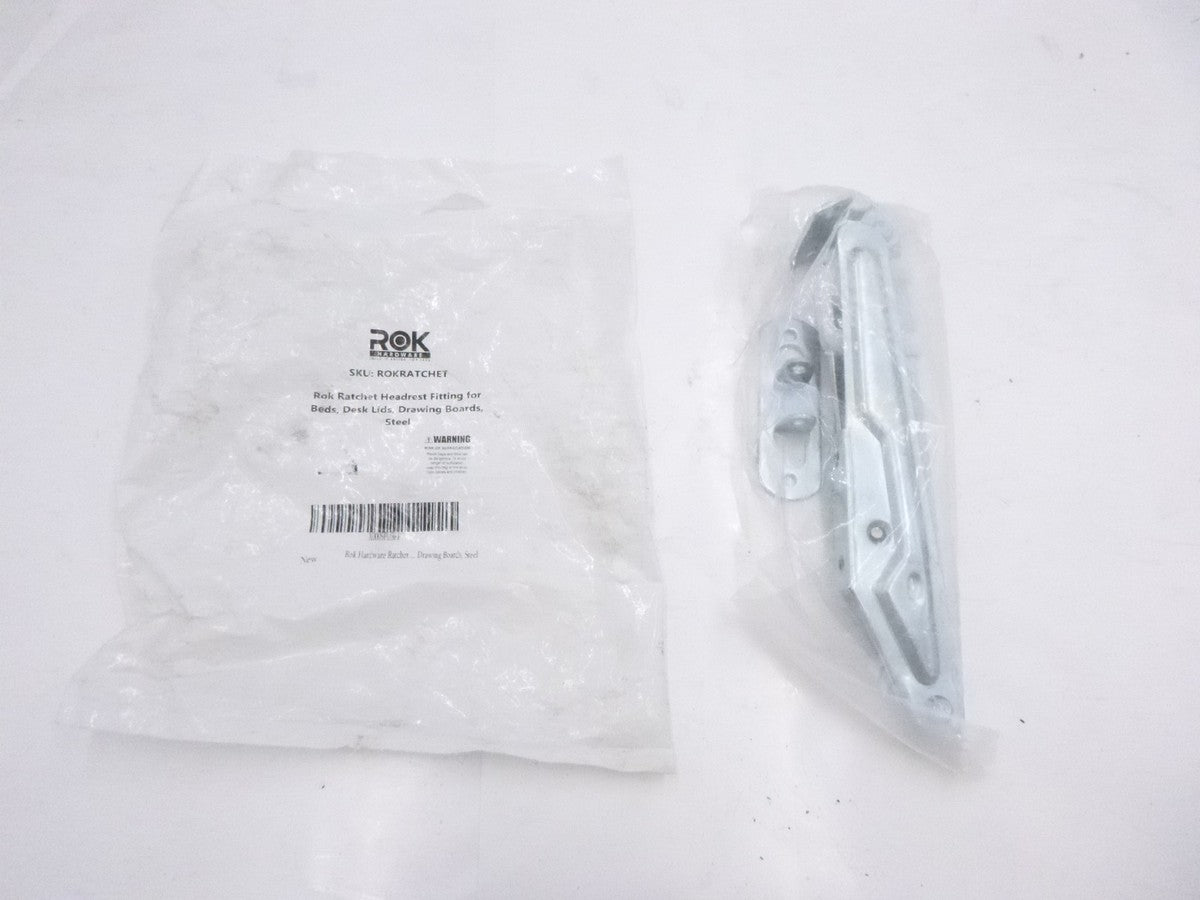 ROK Hardware Lift Up Ratchet Table Support/Headrest Fitting Steel