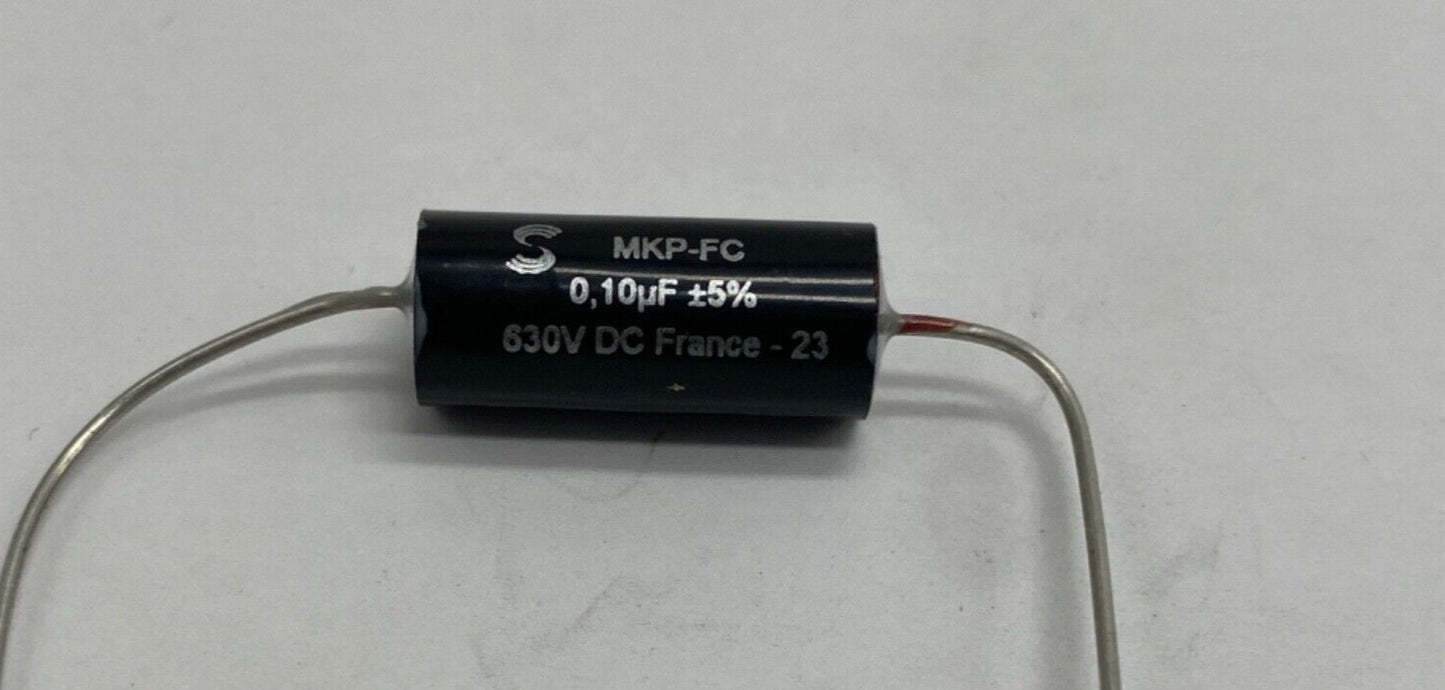Solen Metalized Polypropylene film capacitor axial lead MKP-FC 0.10uf/630V