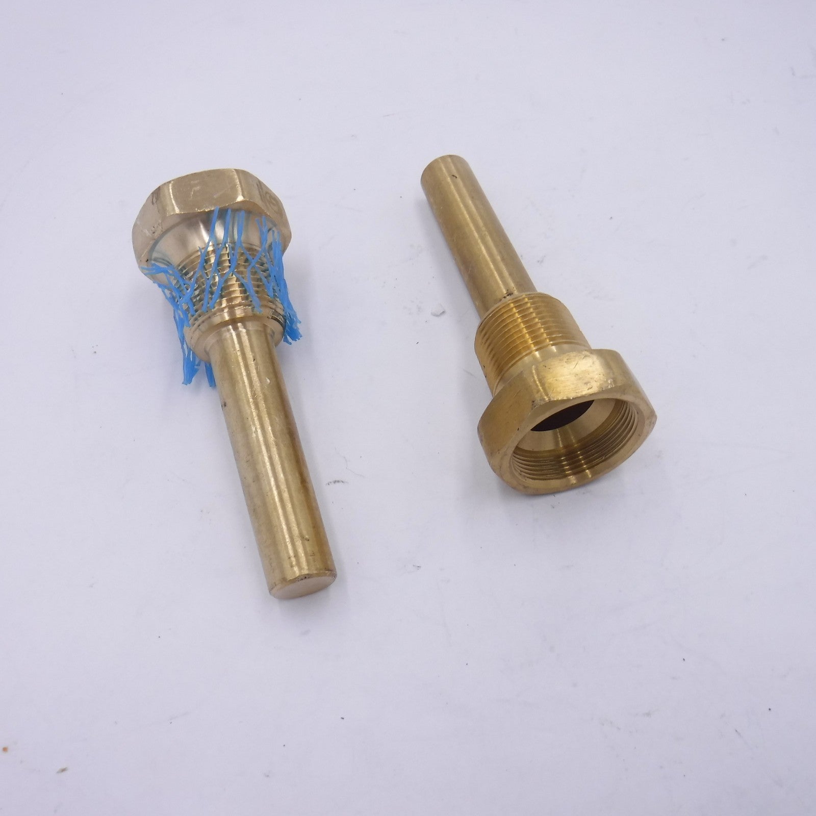 2 Pack Trerice 3/4"FNPT x 3/4"MNPT 3-1/2" Size Thermowells For SX9 Solar