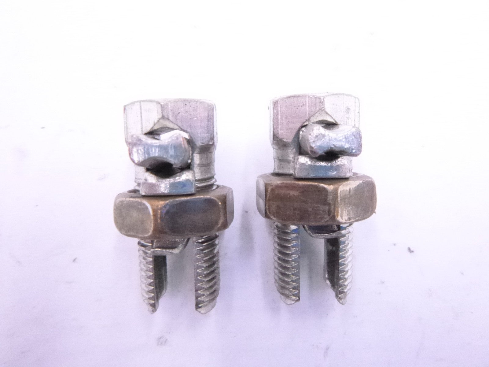 2 Pack Blackburn 2HPS #2 Aluminum Copper Split Bolts