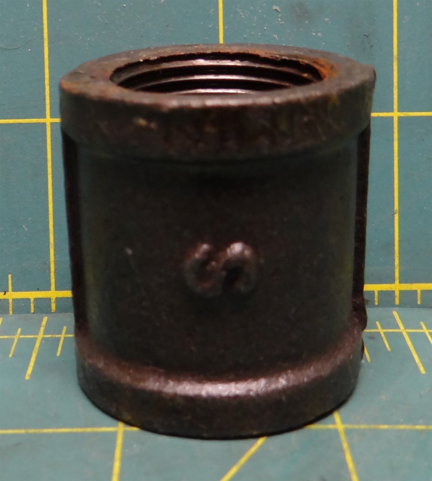 3/4" Black Malleable Iron Coupling FNPT Pipe Fitting 