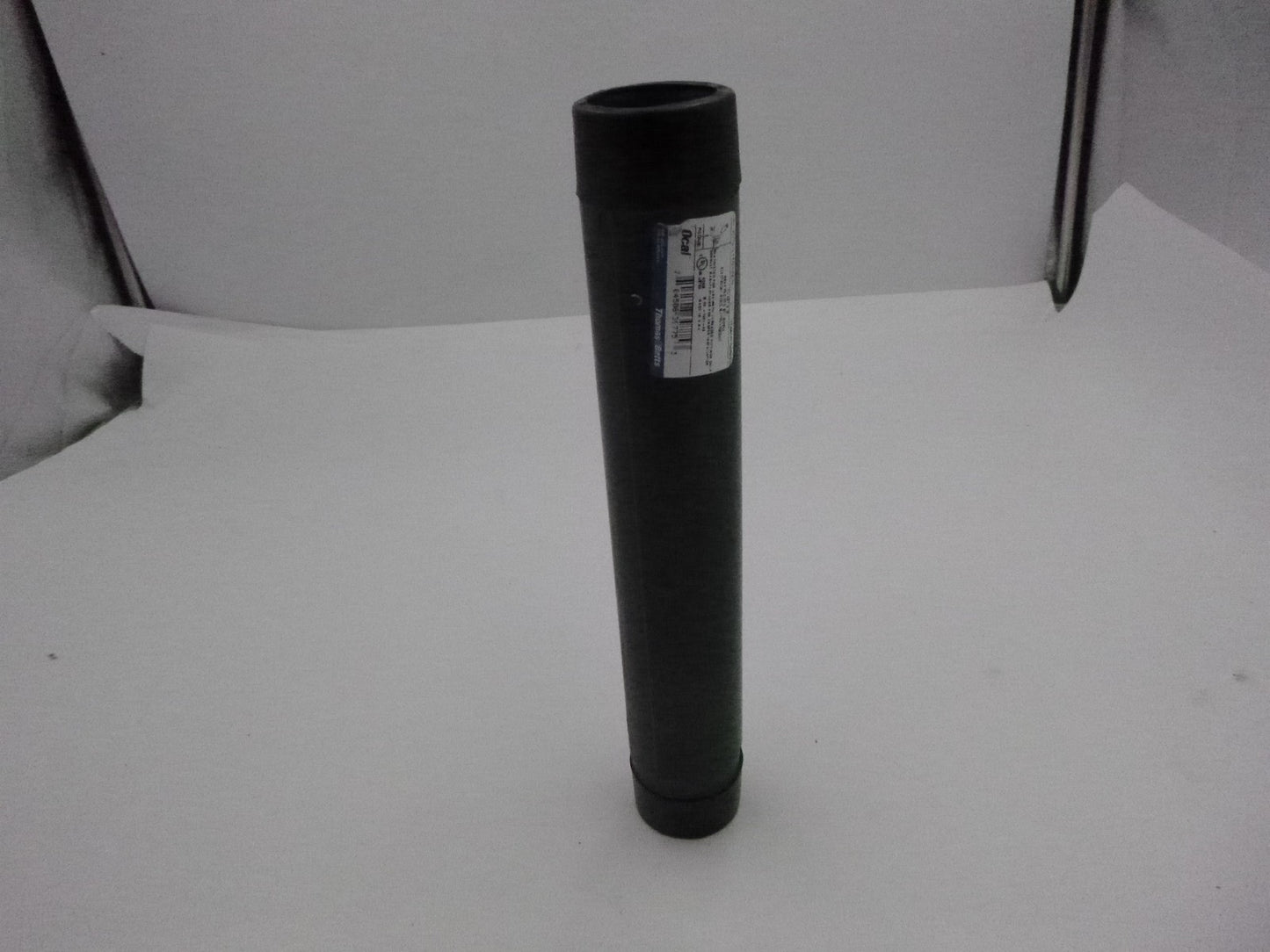 OCAL Gray PVC Coated Steel Rigid Nipple 1-1/2" x 12" NPL11/2X12-G