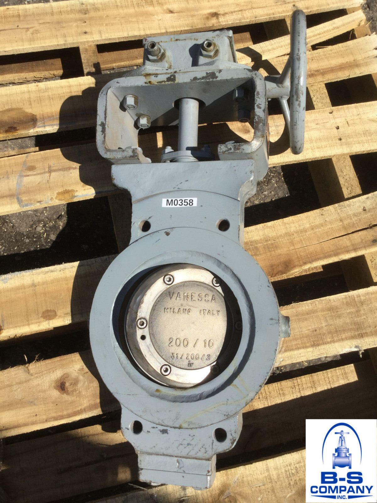 Triple Offset Butterfly Valve VANESSA 8" 150 Wafer Gear Operated 32000