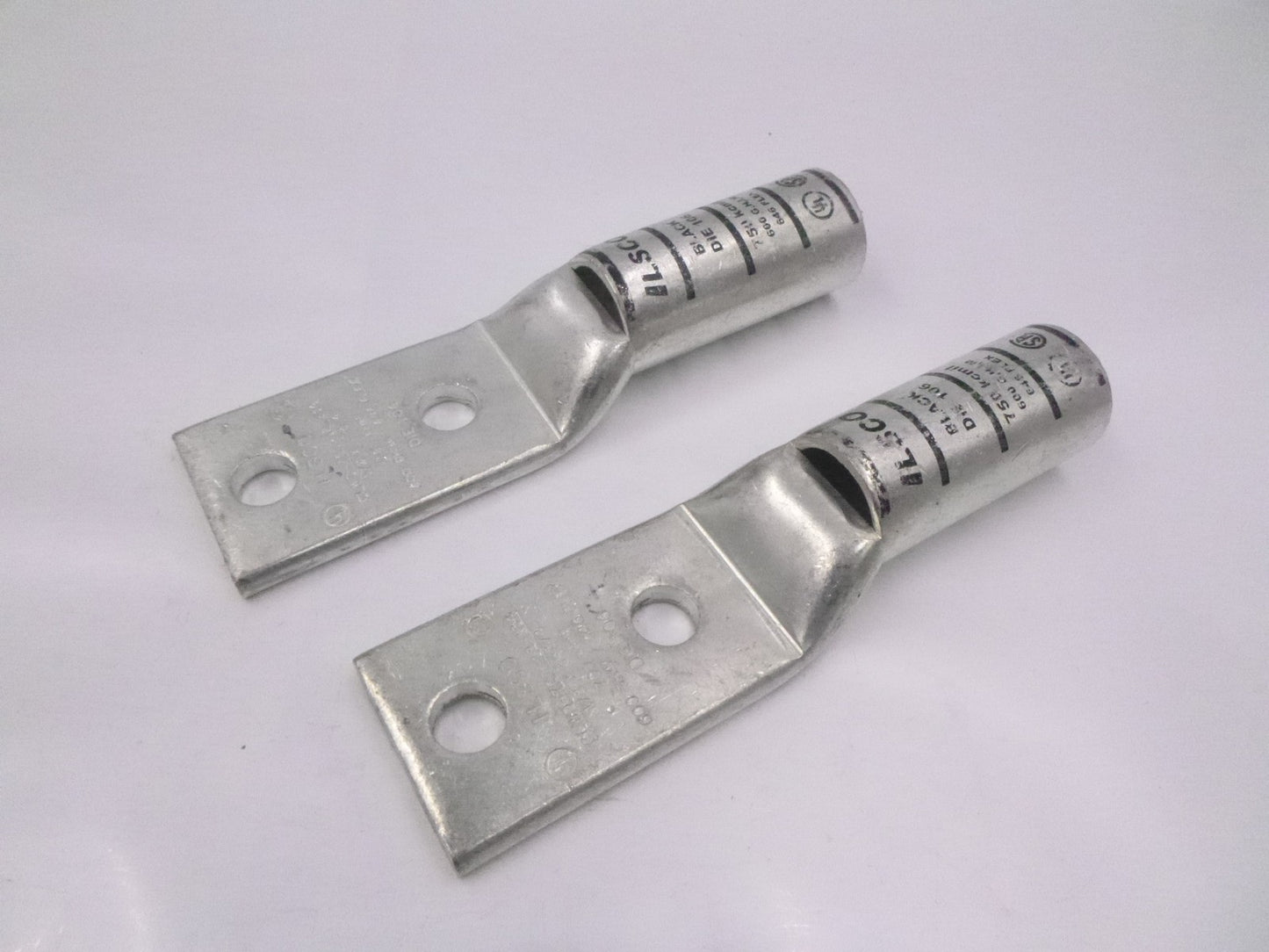 2 Pack ILSCO CLWD-750-12-134 Compression Lug 750kcmil Die 106 1/2x1-3/4"