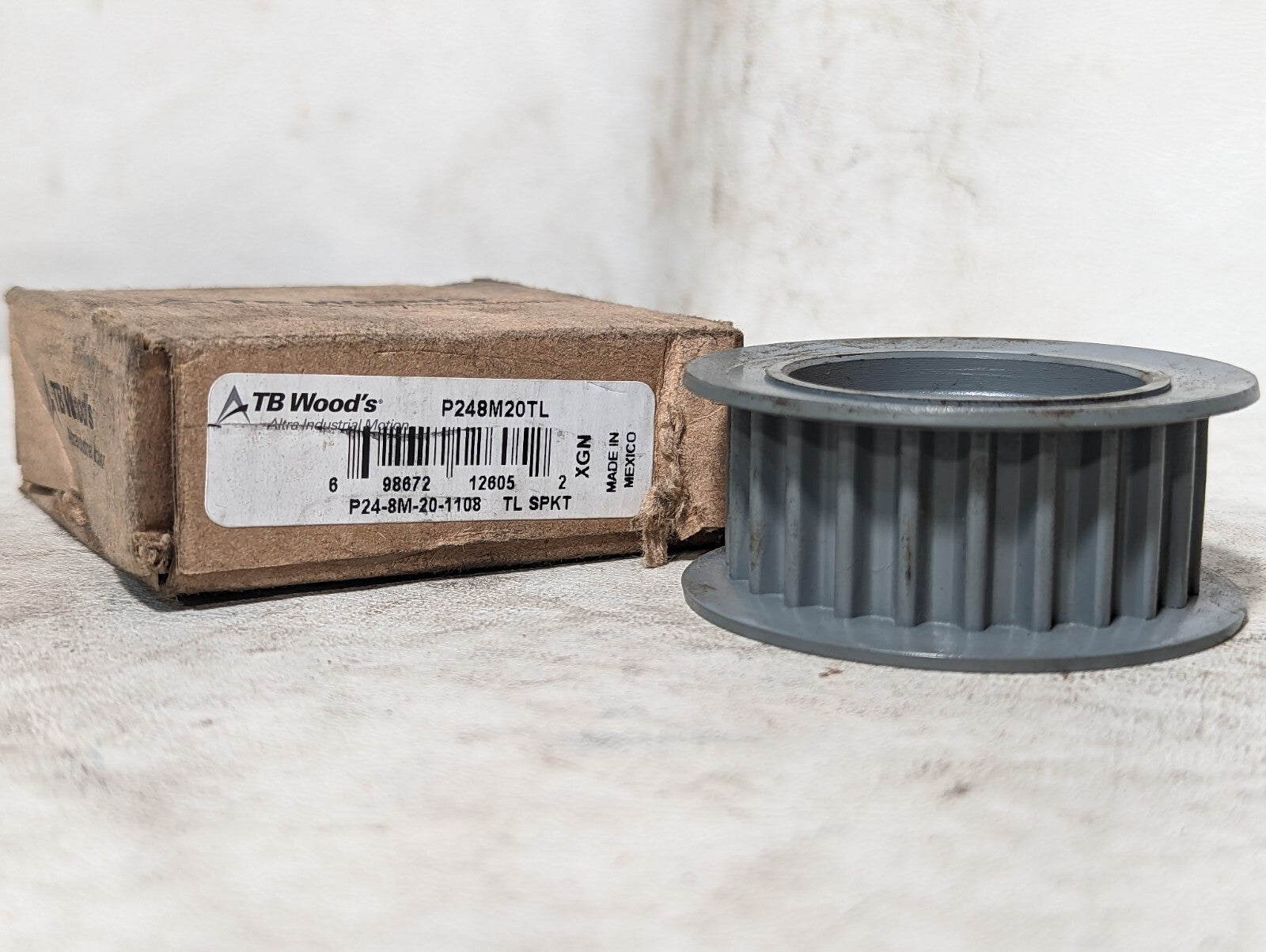 TB Woods (Altra) P248M20TL P24-8M-20-1108 TL SPKT Taper-Lock sprocket, 20mm belt